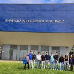 Exkursion der 6Cs ins Universitätssportzentrum mit Prof. Neuner